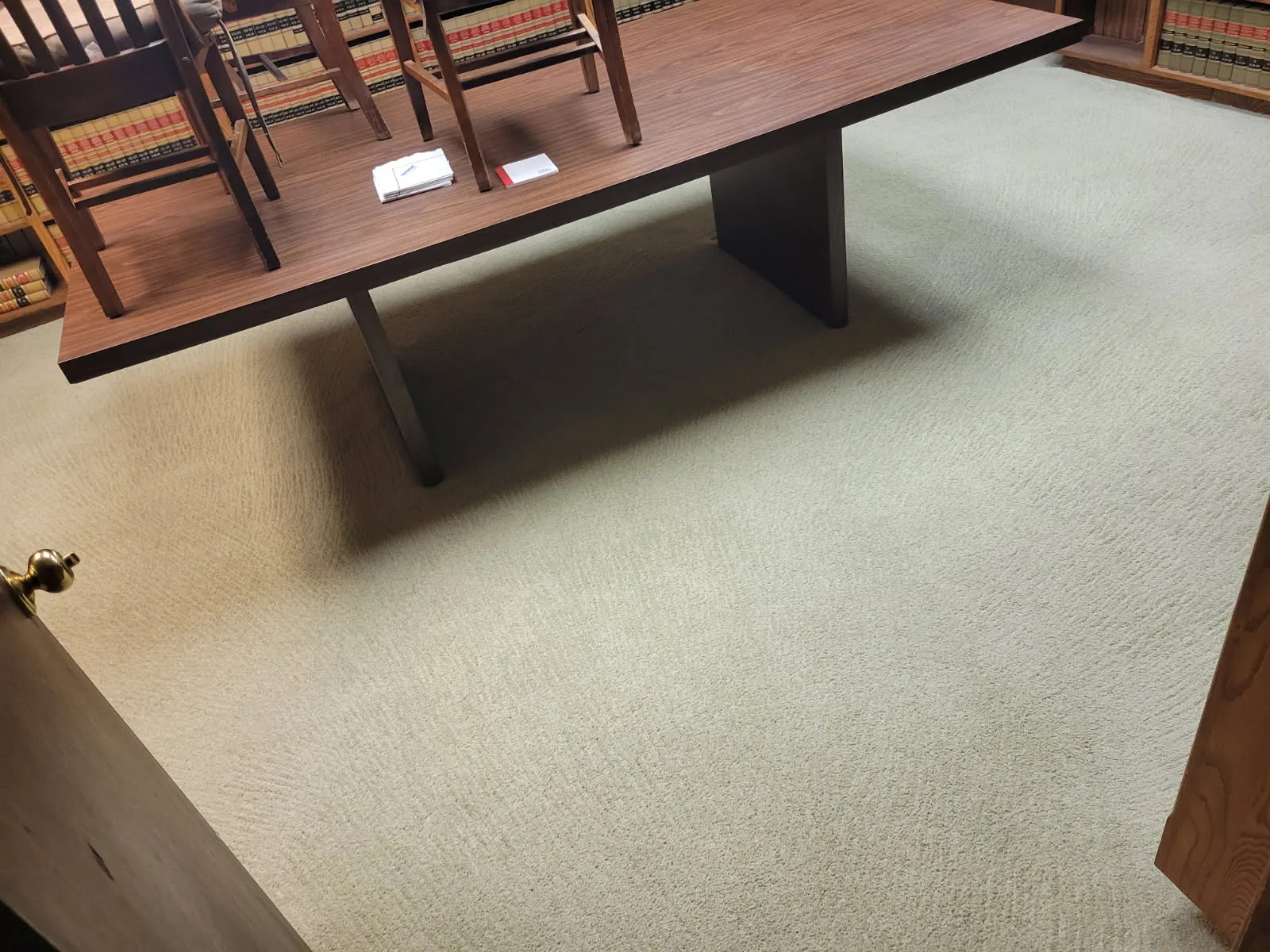dining room carpet after cleaning by Butler Total Cleaning
